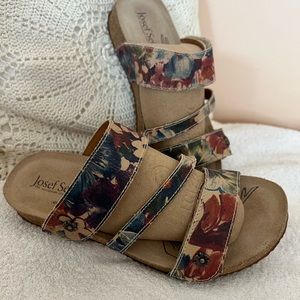 Josef Seibel Floral print sandals